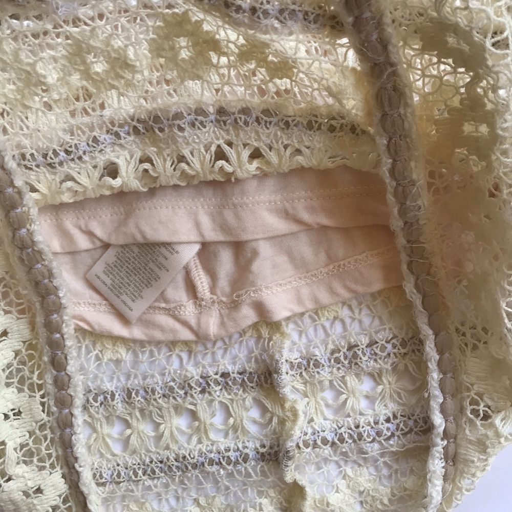 SOLD FP New Romantics XS Valkyrie Lace Crochet Bodycon Dress Free People - Picture 7 of 13